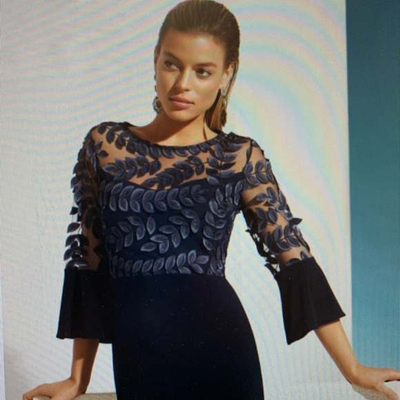 NWT Frank Lyman Leaf Dress sz 4 - Picture 3 of 10